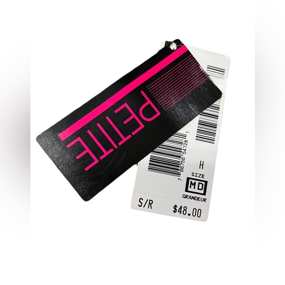 Women’s NWT vintage Koret Petites colour block top - size medium - Picture 2 of 5